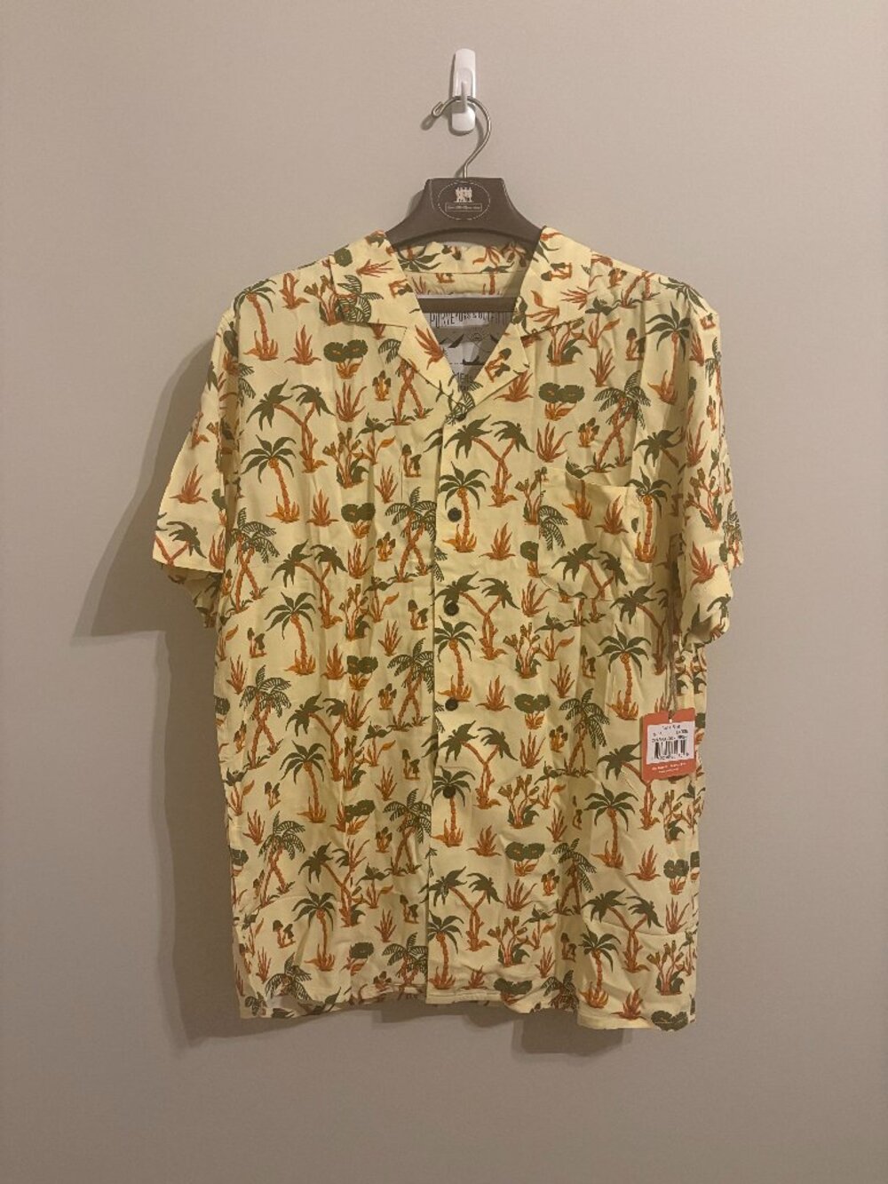 Poler Aloha Shirt Tropical Print Men's Shirt Large